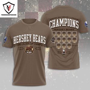 Calder Cup Playoffs Hershey Bears Playoffs 3D T-Shirt