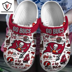 Go Bucs Tampa Bay Buccaneers Crocs Shoes