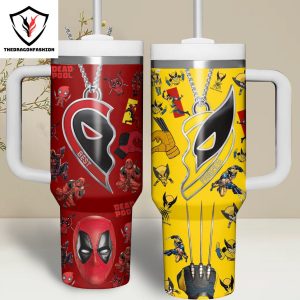 Deadpool And Wolverine Let F Go 3D T-Shirt