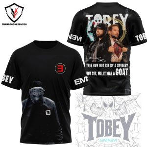 Tobey Eminem Signature Design 3D T-Shirt