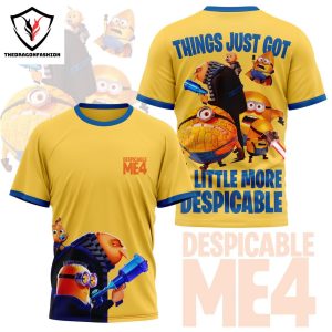 Despicable Me 4 – Things Just Got Little More Despicable 3D T-Shirt