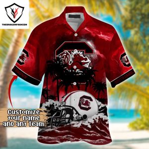 Personalized South Carolina Gamecocks Summer Hawaiian Shirt