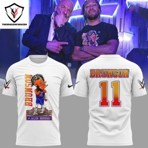 WWE Jalen Brunson 11 New York Knicks 3D T-Shirt