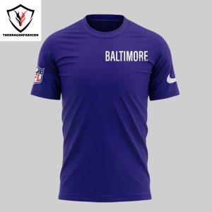 NFL Baltimore Ravens 2024 3D T-Shirt