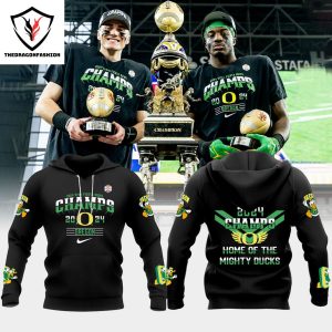 2024 Oregon Ducks Football Game Black Hoodie