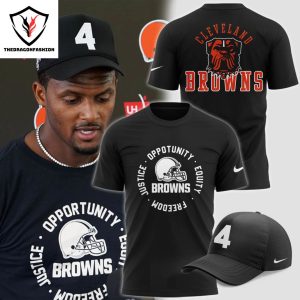 Cleveland Browns Deshaun Watson Training Camp 3D T-Shirt