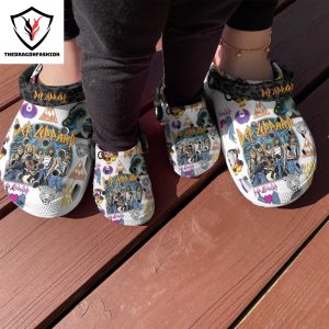 Def Leppard Band Crocs Shoes