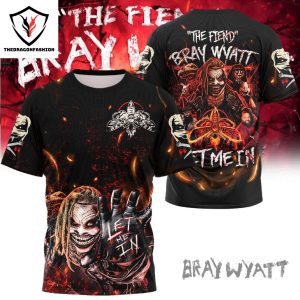 Bray Wyatt The Fiend Let Me In 3D T-Shirt