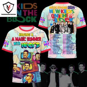 Having A Magic Summer With New Kid On The Block 3D T-Shirt