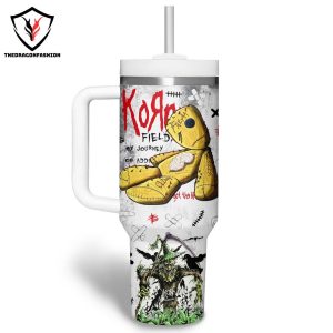 Personalized Korn North America Tour 2024 Tumbler With Handle And Straw