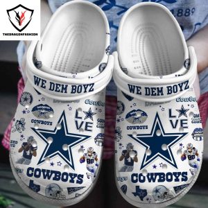 Dallas Cowboys Prescott – We Dem Boyz Tumbler With Handle And Straw – White