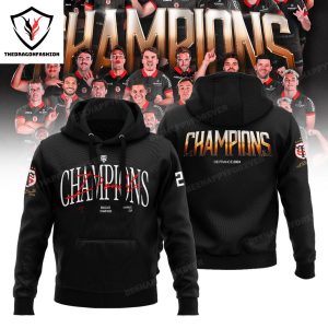 Stade Toulousain Champions Double 2024 Hoodie