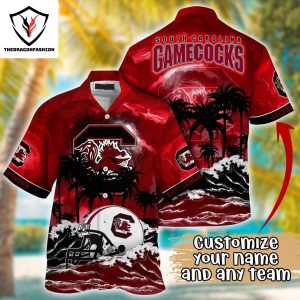 Personalized South Carolina Gamecocks Summer Hawaiian Shirt