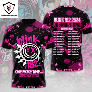 Blink-182 Design 3D T-Shirt