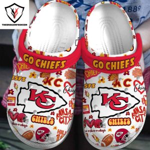 Go Chiefs Kansas City Chiefs Crocs Shoes