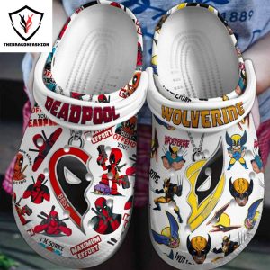 Deadpool And Wolverine Best Friends Crocs Shoes