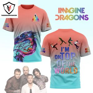 Imagine Dragons Im On Top Of The World 3D T-Shirt