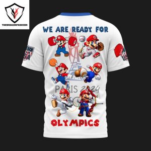 Team USA We Are Ready For Olympics Paris 2024 3D T-Shirt