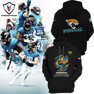 Jacksonville Jaguars Est 1995 Duuuval 3D T-Shirt – Black