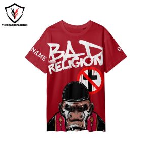 Personalized Bad Religion 44 Years 1980-2024 3D T-Shirt