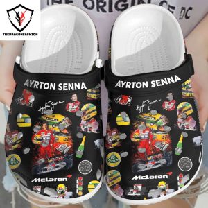 Ayrton Senna F1 Design Crocs