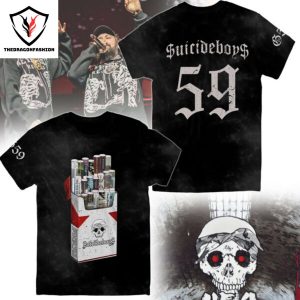 Suicideboys The Thin Grey Line 3D T-Shirt