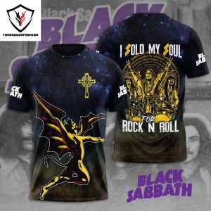 Black Sabbath I Sold My Soul For Rock N Roll 3D T-Shirt