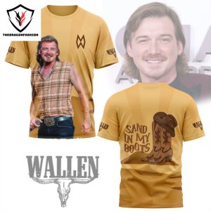 Morgan Wallen – Sand In My Boots 3D T-Shirt