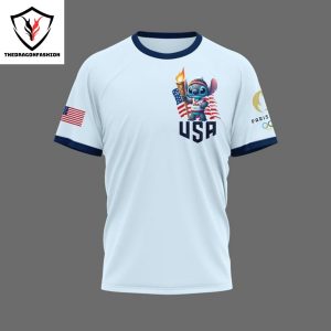 USA Win The Gold Olympics Paris 2024 3D T-Shirt