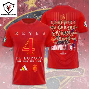 The Champs Is Here Spain Campeon 3D T-Shirt