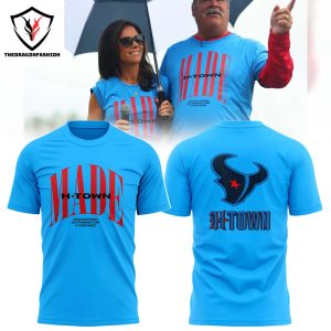 2024 Made Houston Texans Training Camp H-Town Made 3D T-Shirt