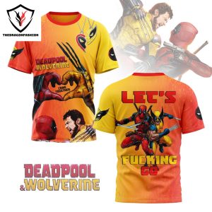 Deadpool And Wolverine Come Together 3D T-Shirt