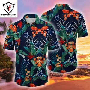 Dallas Cowboys Flower Tropical Summer Hawaiian Shirt