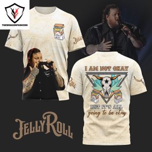 Jelly Roll x Eminem Somebody Save Me 3D T-Shirt