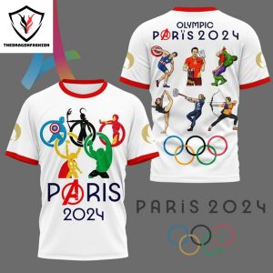 Team USA Paris Olympics 2024 3D T-Shirt