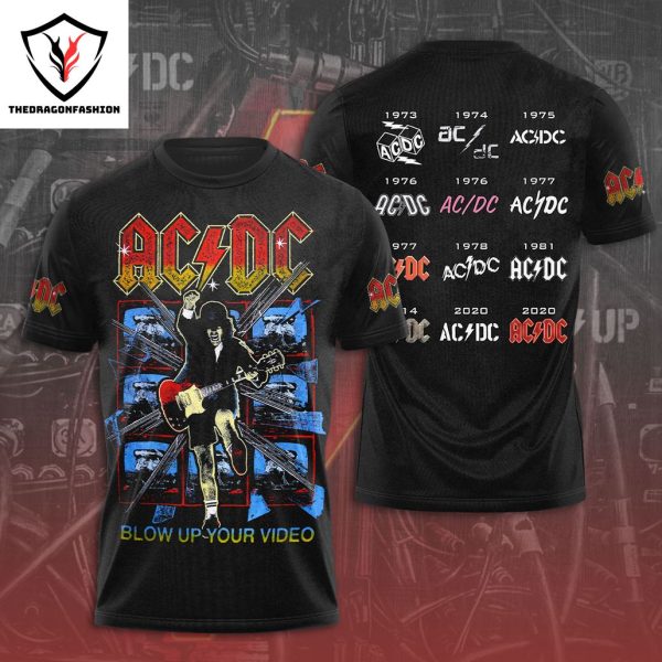 AC DC Blow Up Your Video 3D T-Shirt