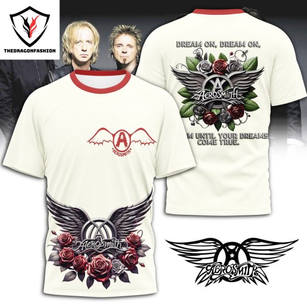 Aerosmith Dream On Design 3D T-Shirt