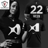 Aja Wilson 22 Signature 3D T-Shirt – Red