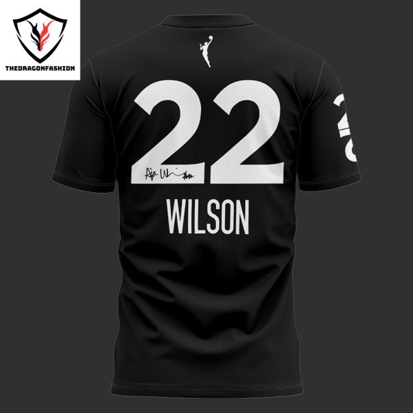 Aja Wilson 22 Signature 3D T-Shirt