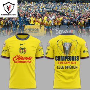 Club America CAMPEONES SUPERCOPA 3D T-Shirt