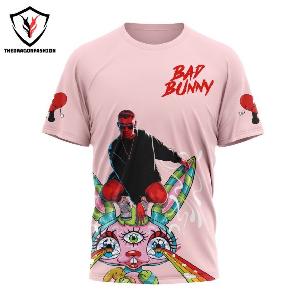 Bad Bunny Yhlqmdlg Design 3D T-Shirt