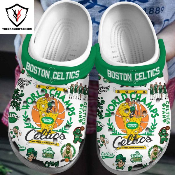 Boston Celtics World Champs Crocs