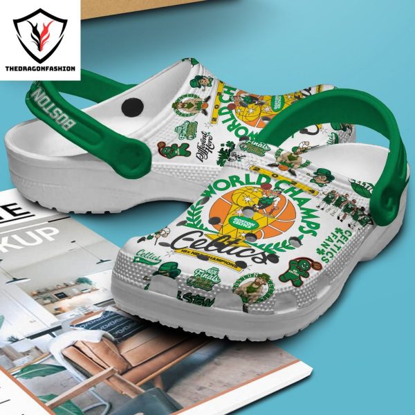 Boston Celtics World Champs Crocs