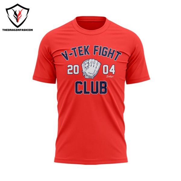 Boston Red Sox V-TEK FIGHT 2024 3D T-Shirt – Red