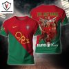 Goat  Cristiano Ronaldo x Portugal National Football Team 3D T-Shirt