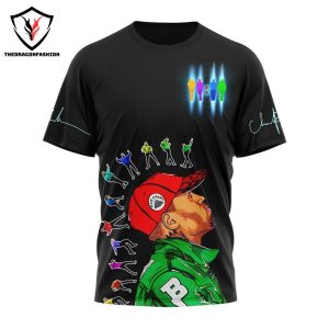 Chris Brown Signature Design 3D T-Shirt