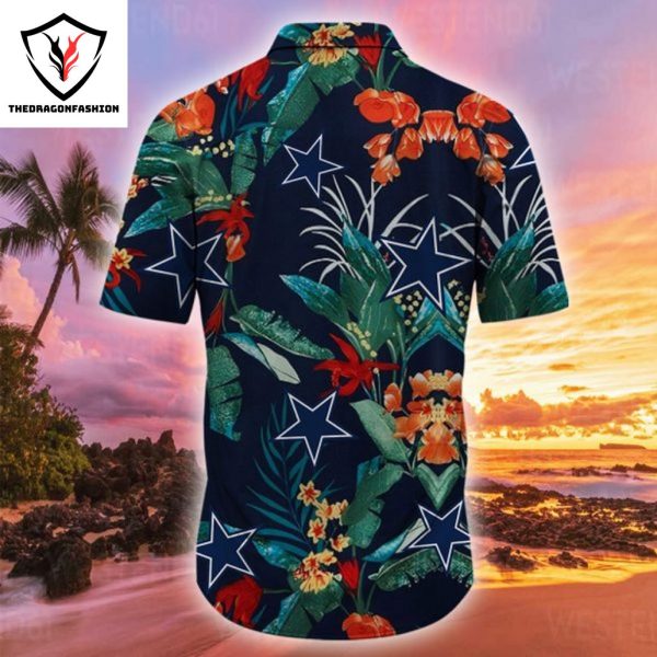 Dallas Cowboys Flower Tropical Summer Hawaiian Shirt