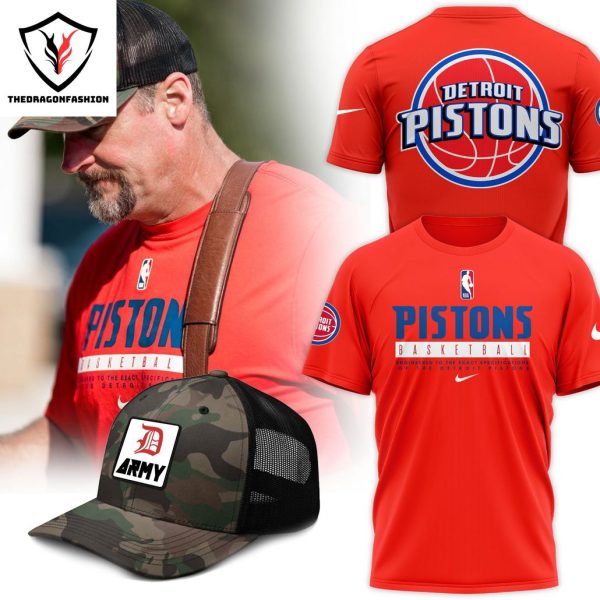 Dan Campbell Detroit Pistons 3D T-Shirt