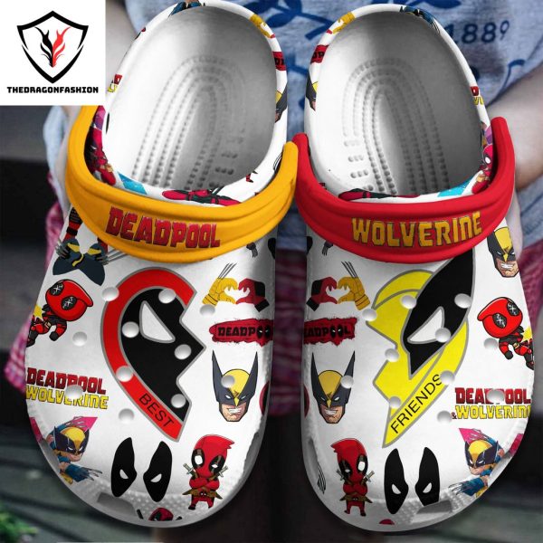 Deadpool And Wolverine Best Friends Crocs Shoes