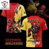 Deadpool And Wolverine Time To Make Chimichangas 3D T-Shirt